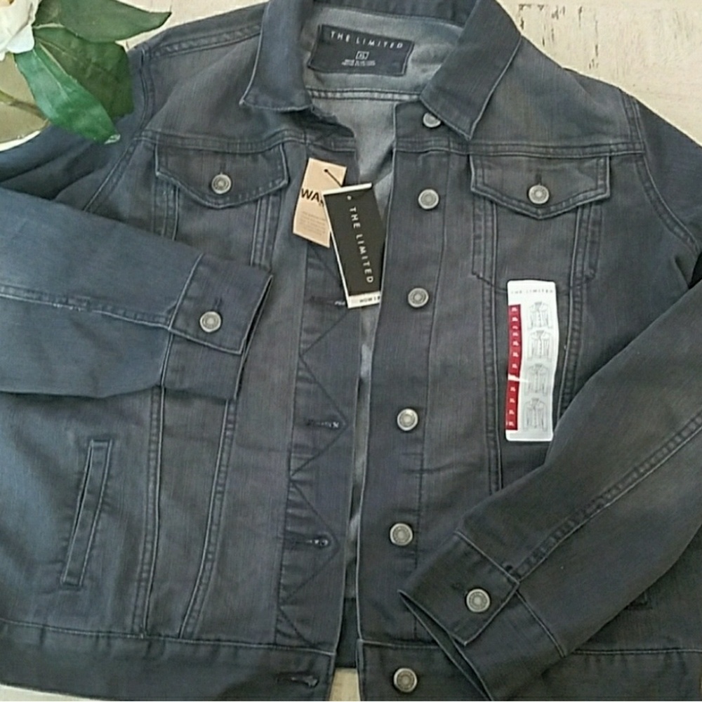 Gray Denim Jacket